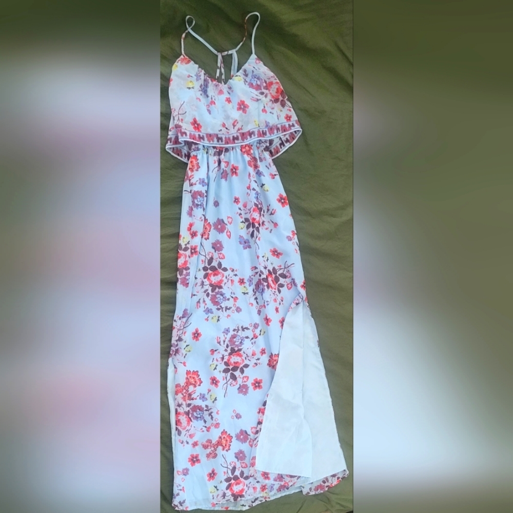 Vera Wang Princess floral dress
